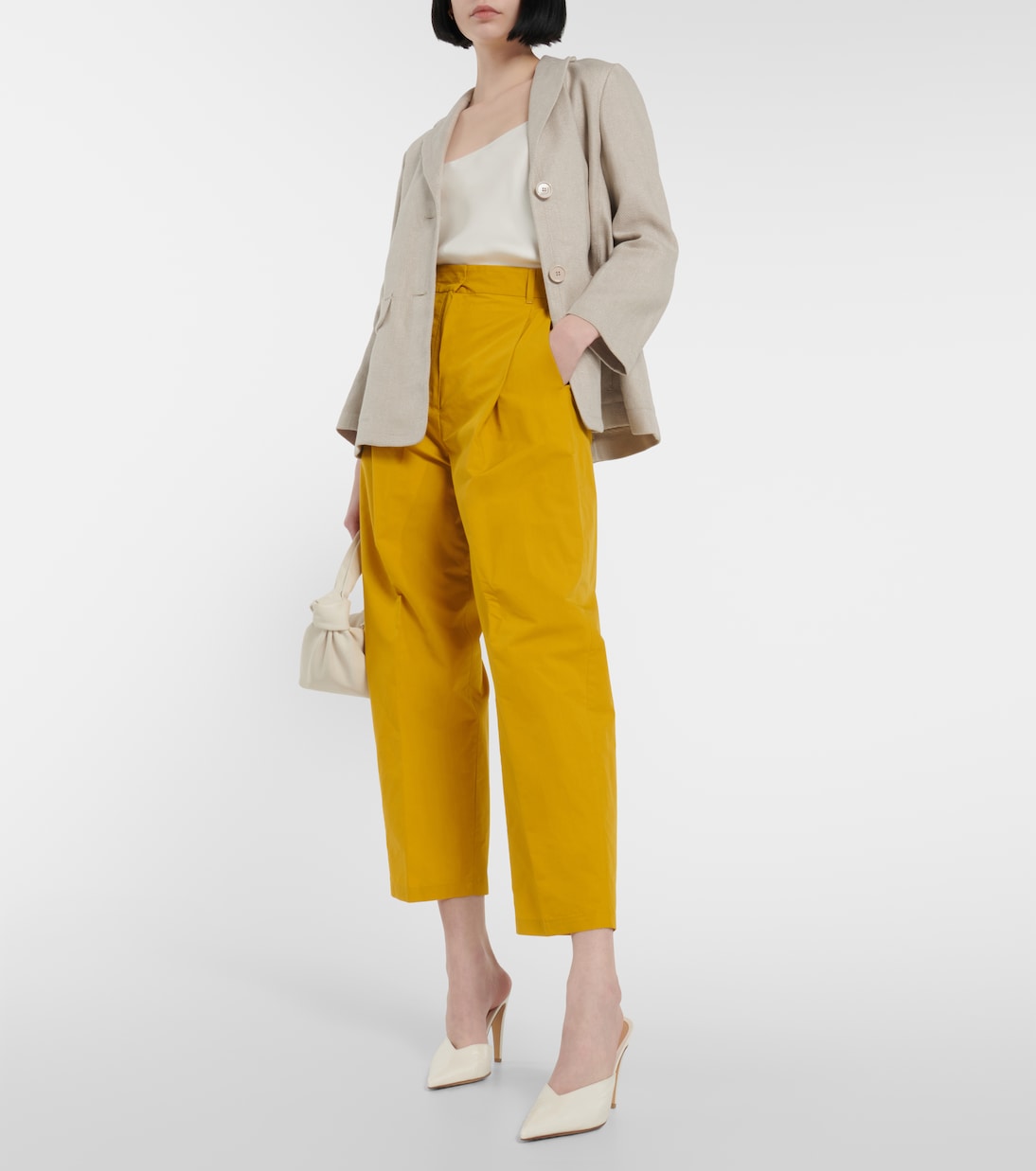 Pantaloni Safari in cotone e seta | 'S Max Mara