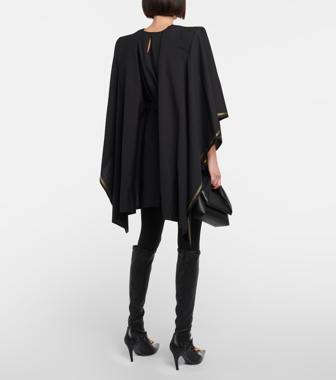 Striped cape minidress | Junya Watanabe