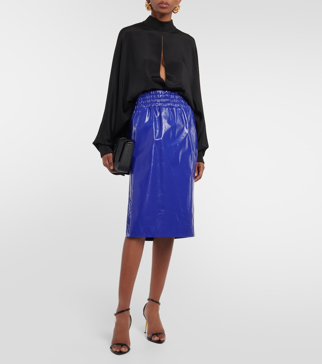 Cutout silk crêpe bodysuit | Tom Ford