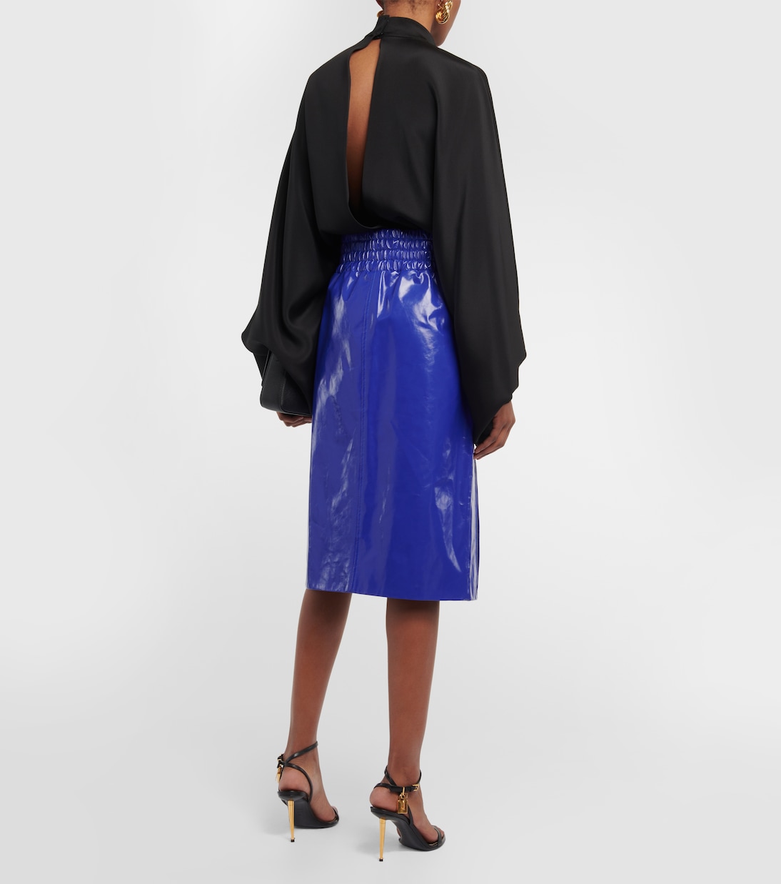 Cutout silk crêpe bodysuit | Tom Ford