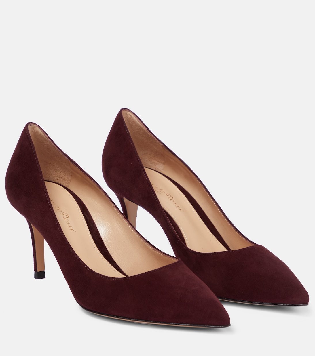 Gianvito 70 suede pumps | Gianvito Rossi