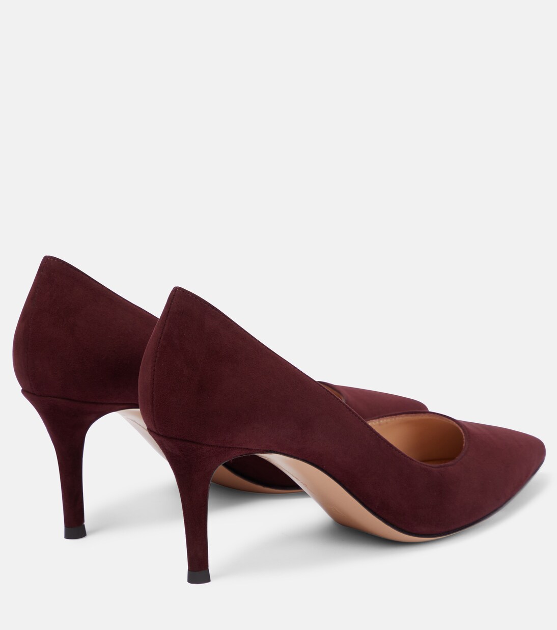 Gianvito 70 suede pumps | Gianvito Rossi