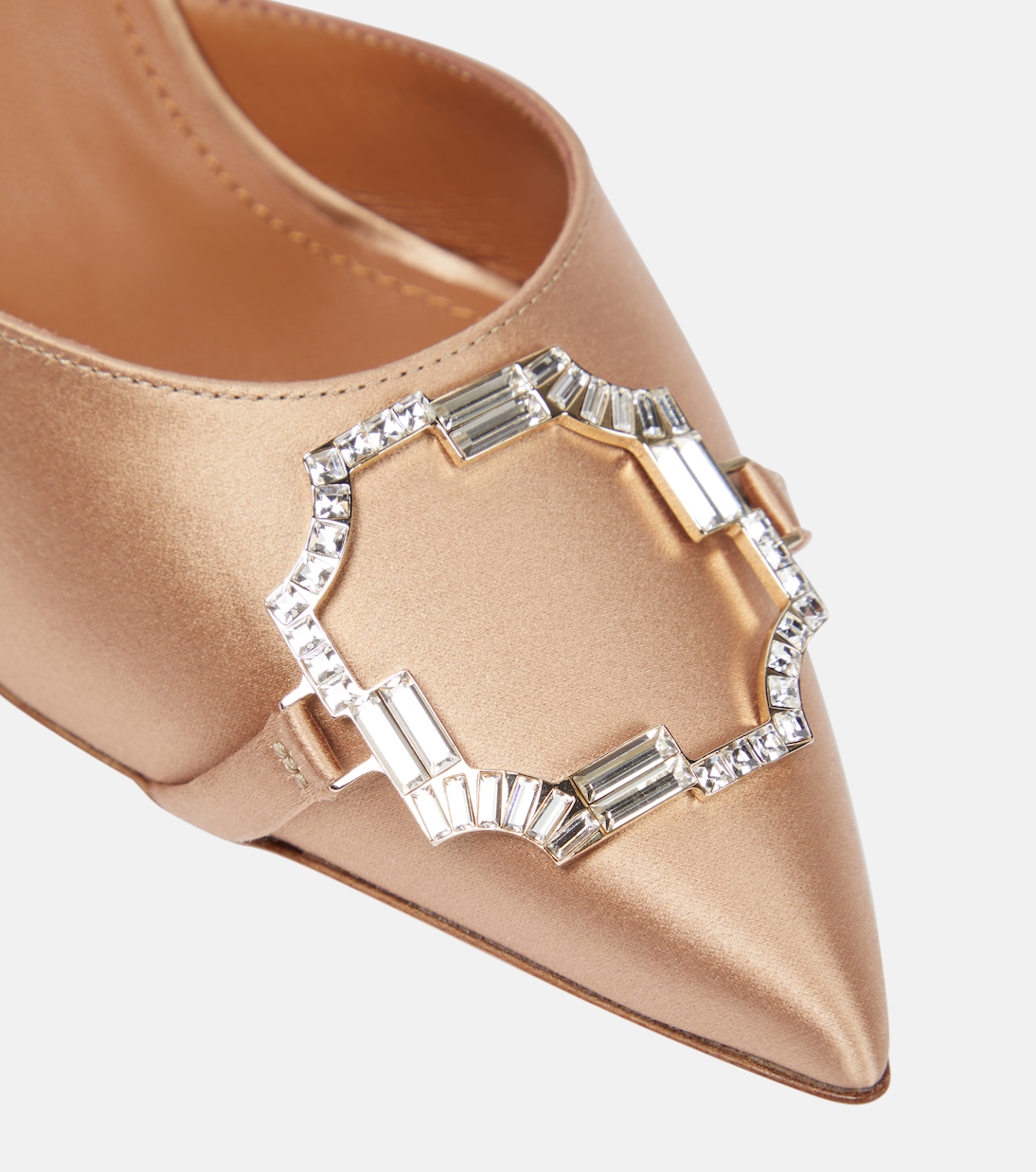 Missy 85 embellished satin mules | Malone Souliers