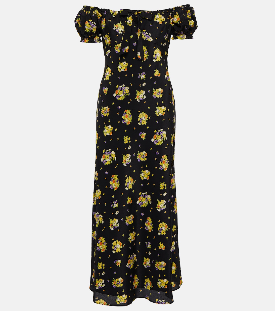 Floral silk maxi dress | Alessandra Rich