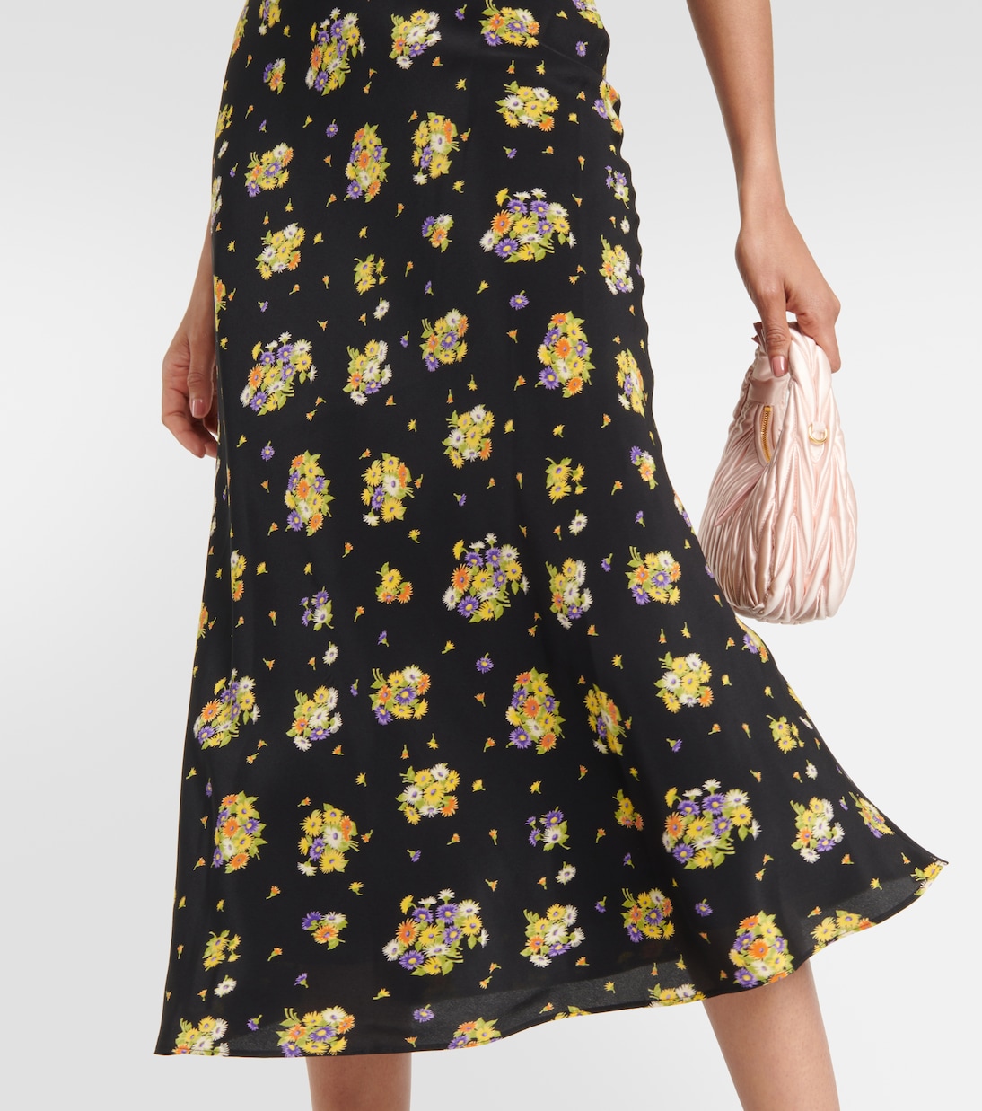 Floral silk maxi dress | Alessandra Rich