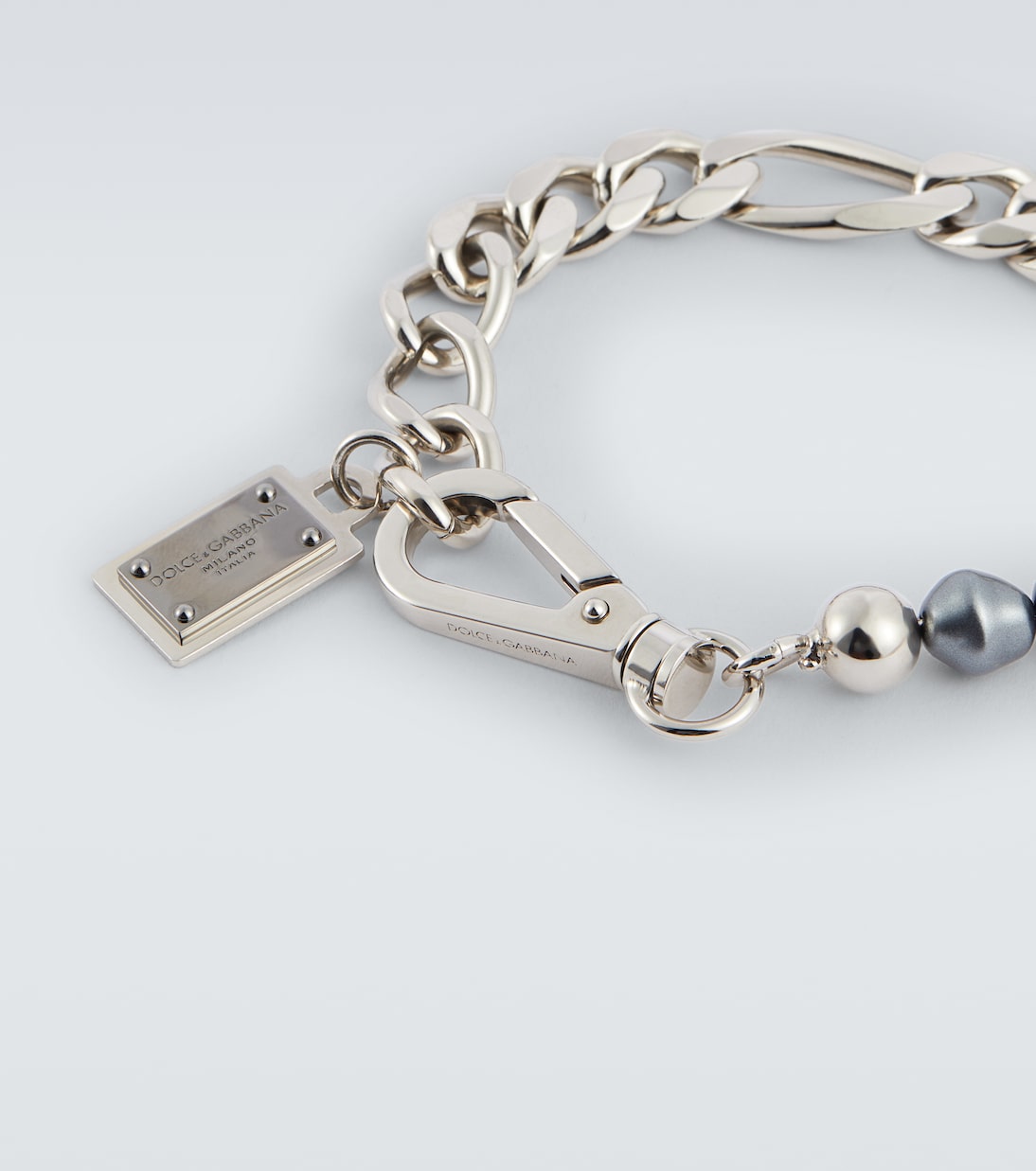 Pulsera de cadena con cuentas | Dolce&Gabbana