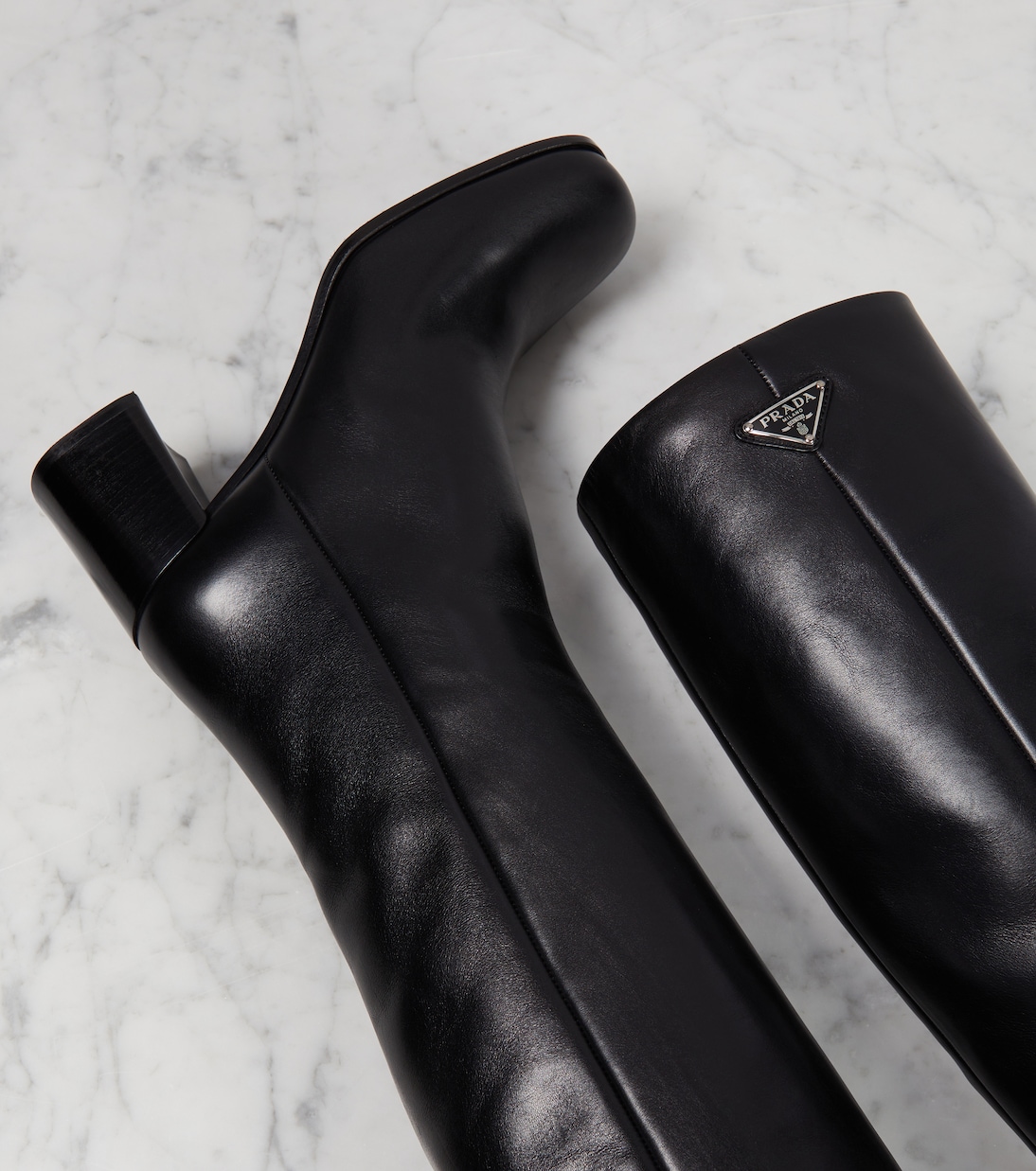 Botas altas de piel | Prada