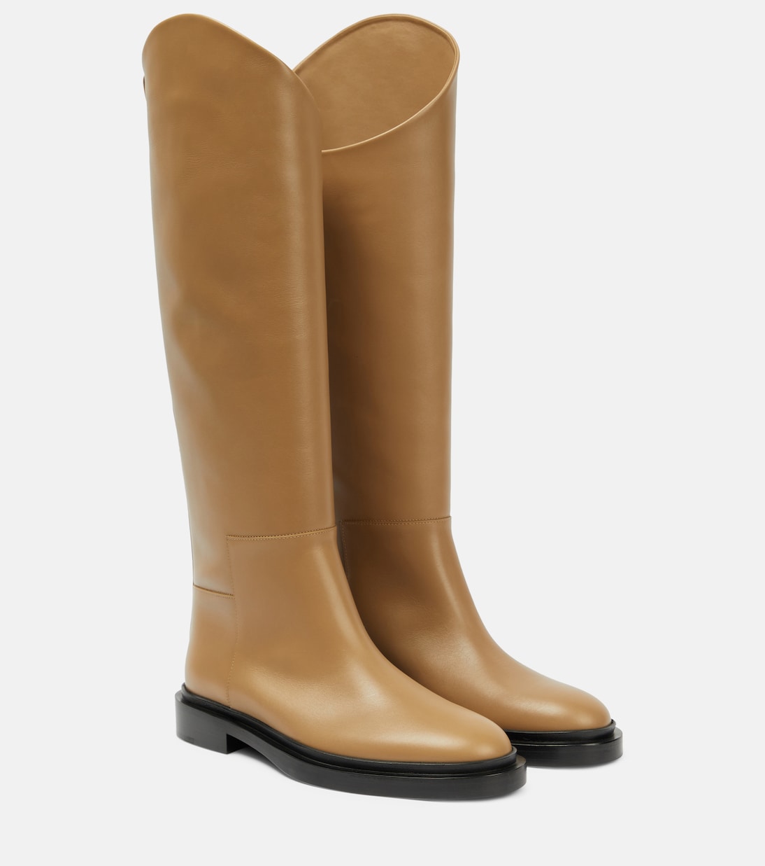 Botas altas Lucie de piel | Jil Sander