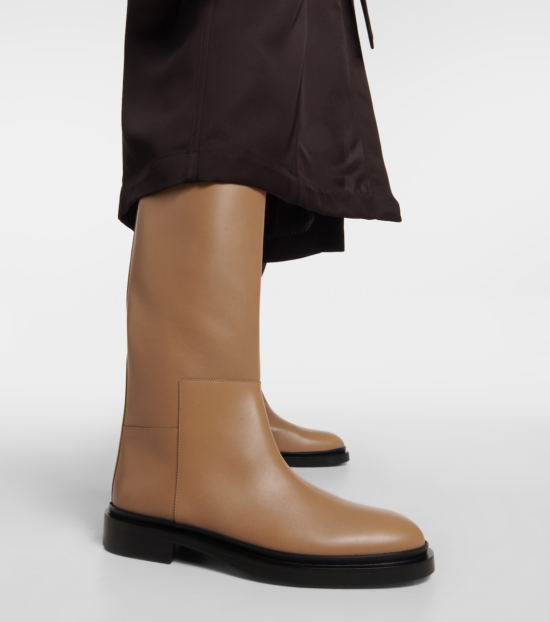Botas altas Lucie de piel | Jil Sander