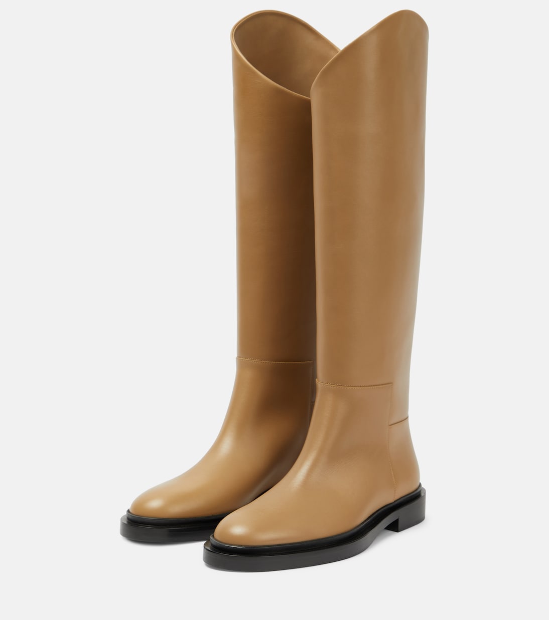 Botas altas Lucie de piel | Jil Sander