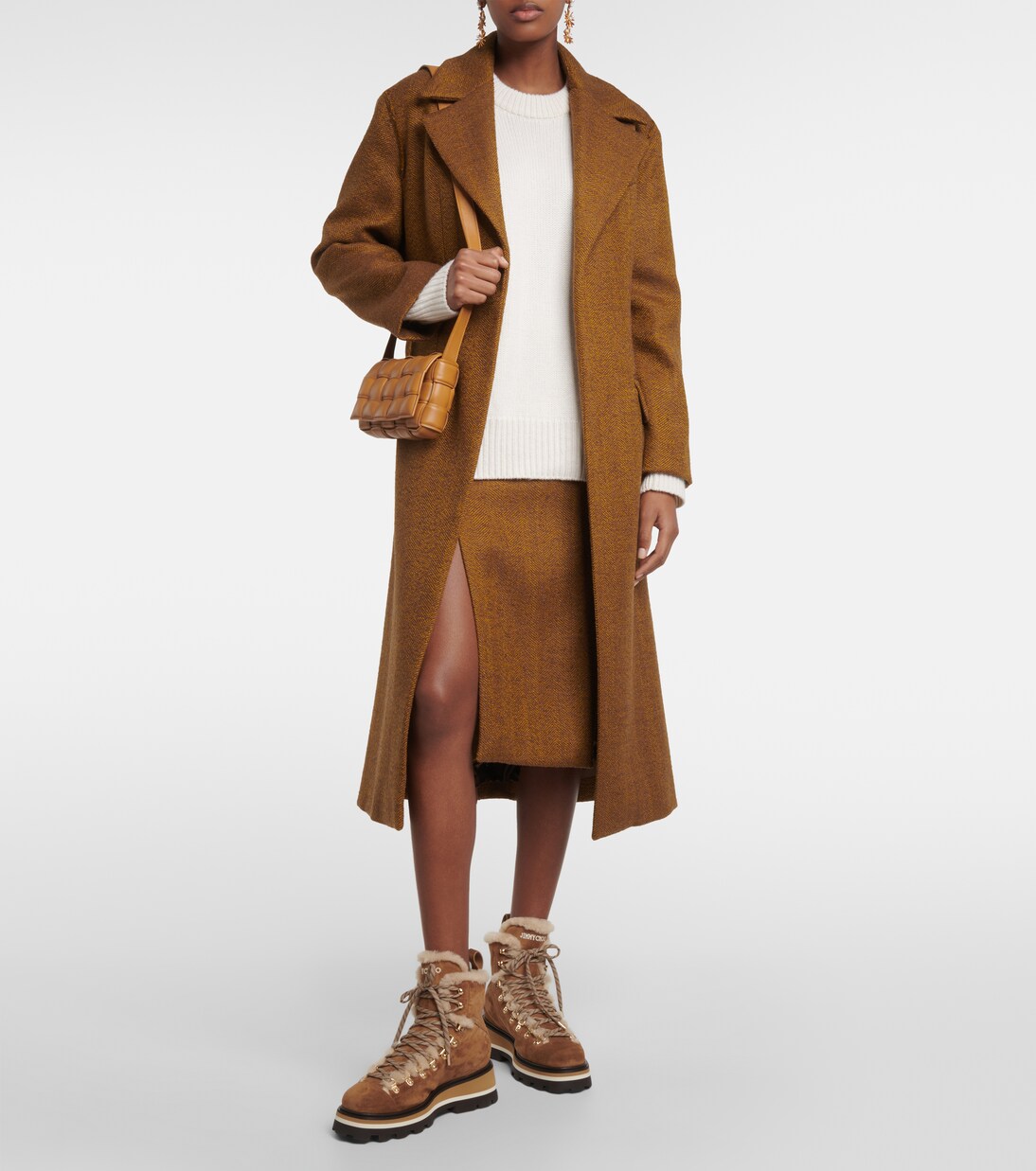 Chike shearling-lined suede ankle boots | Jimmy Choo