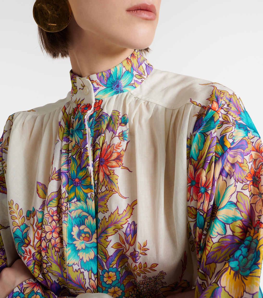 Chemise en coton à fleurs | Etro