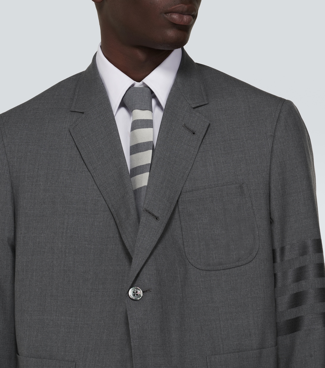 Shrunken Sack 4-Bar wool blazer | Thom Browne