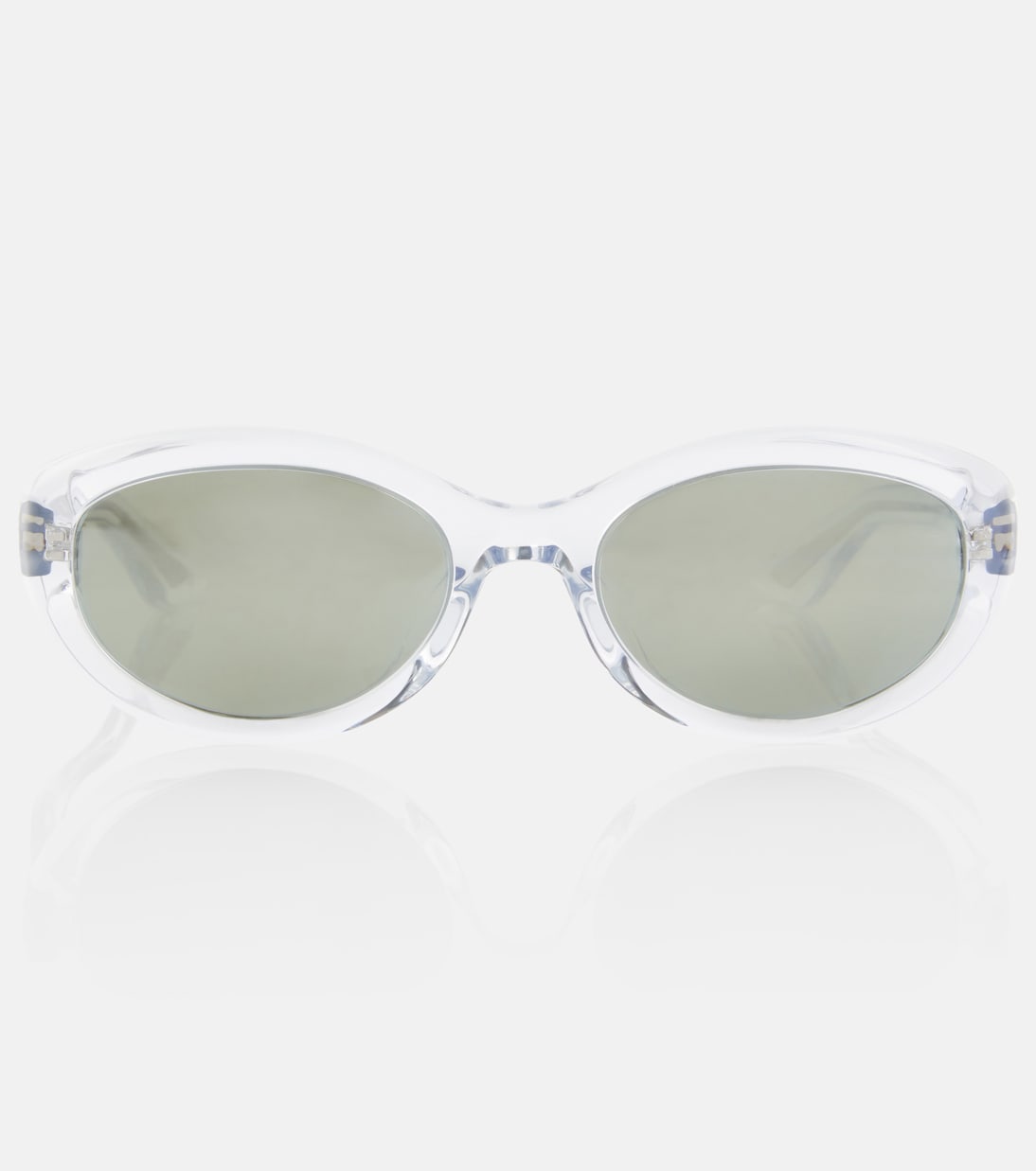 x Oliver Peoples 1969C oval sunglasses in white Khaite Mytheresa