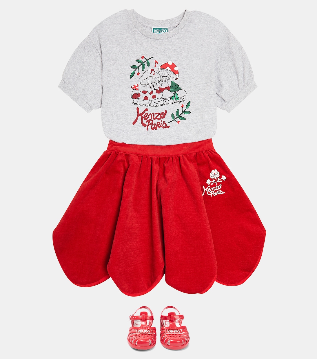 Bedrucktes T-Shirt aus Baumwoll-Jersey | Kenzo Kids