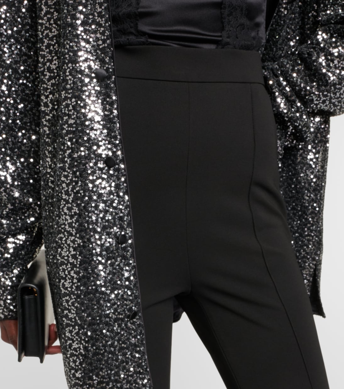 Leggings de tiro alto con fuseau | Dolce&Gabbana