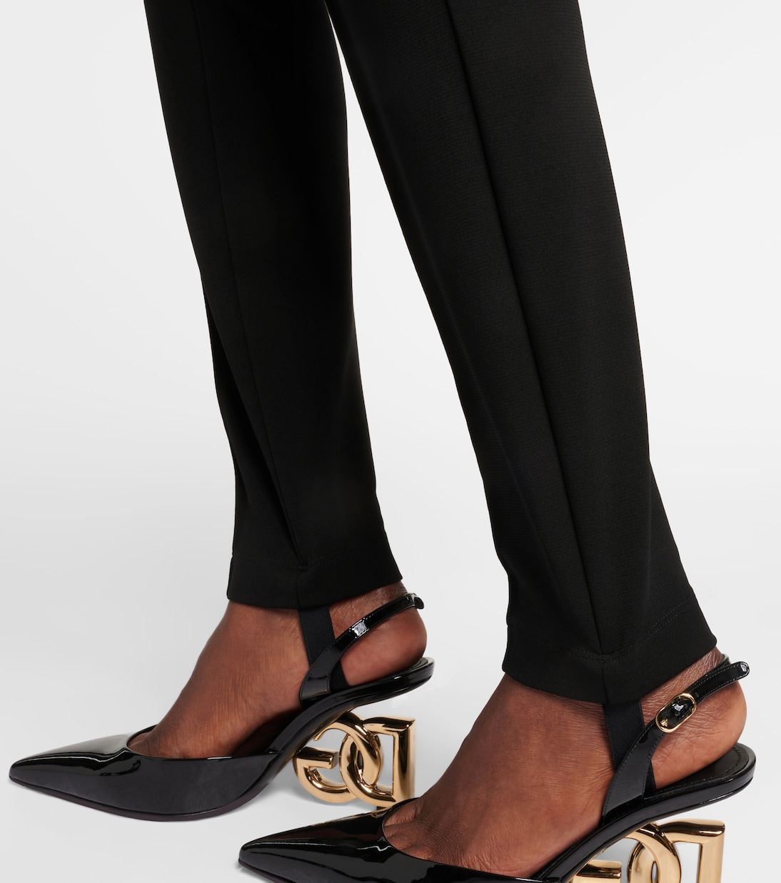 Leggings de tiro alto con fuseau | Dolce&Gabbana