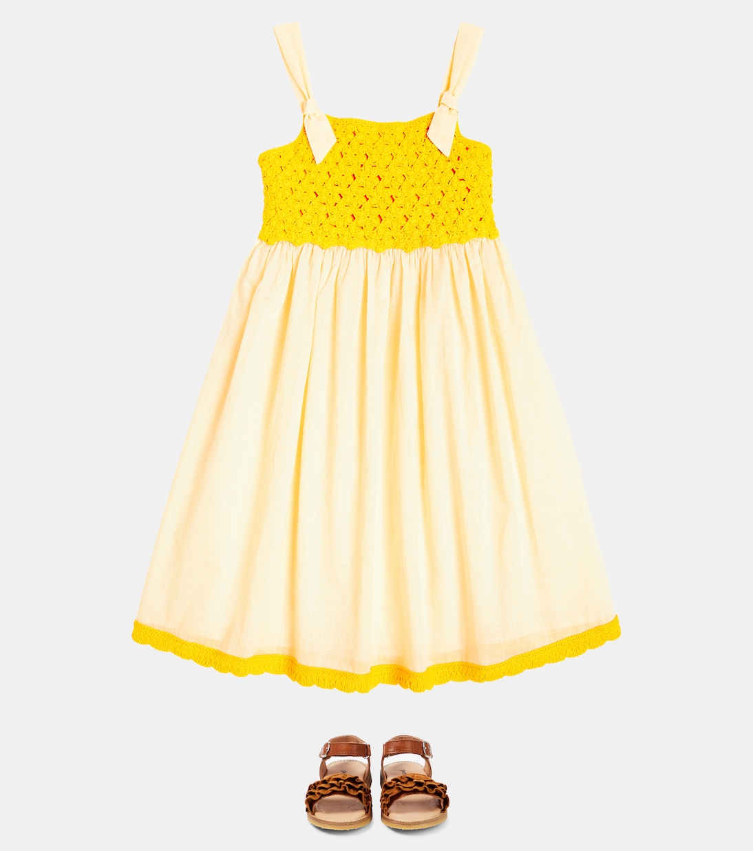 Kleid Junie aus Baumwolle | Zimmermann Kids