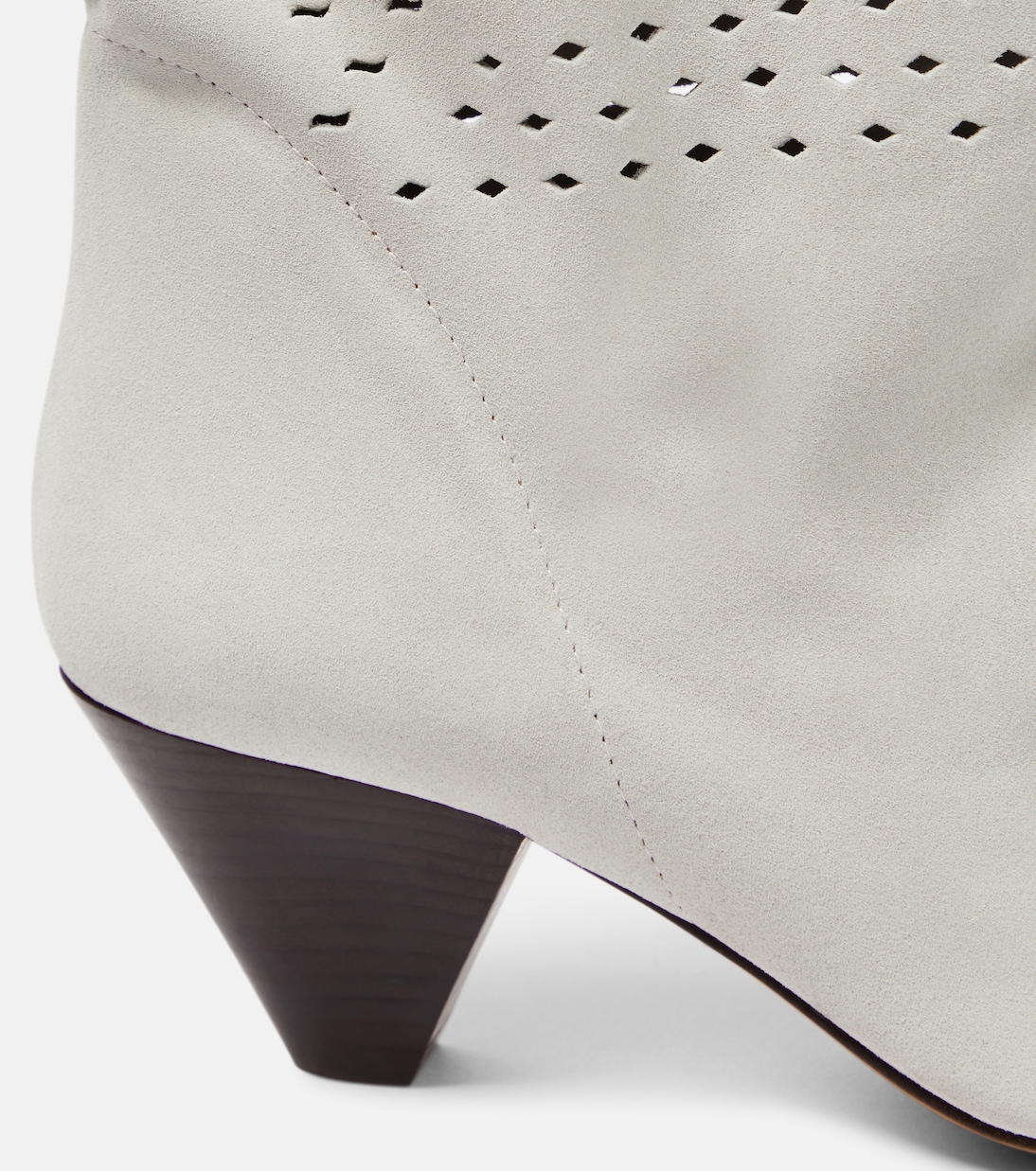 Reachi suede ankle boots in beige Isabel Marant Mytheresa