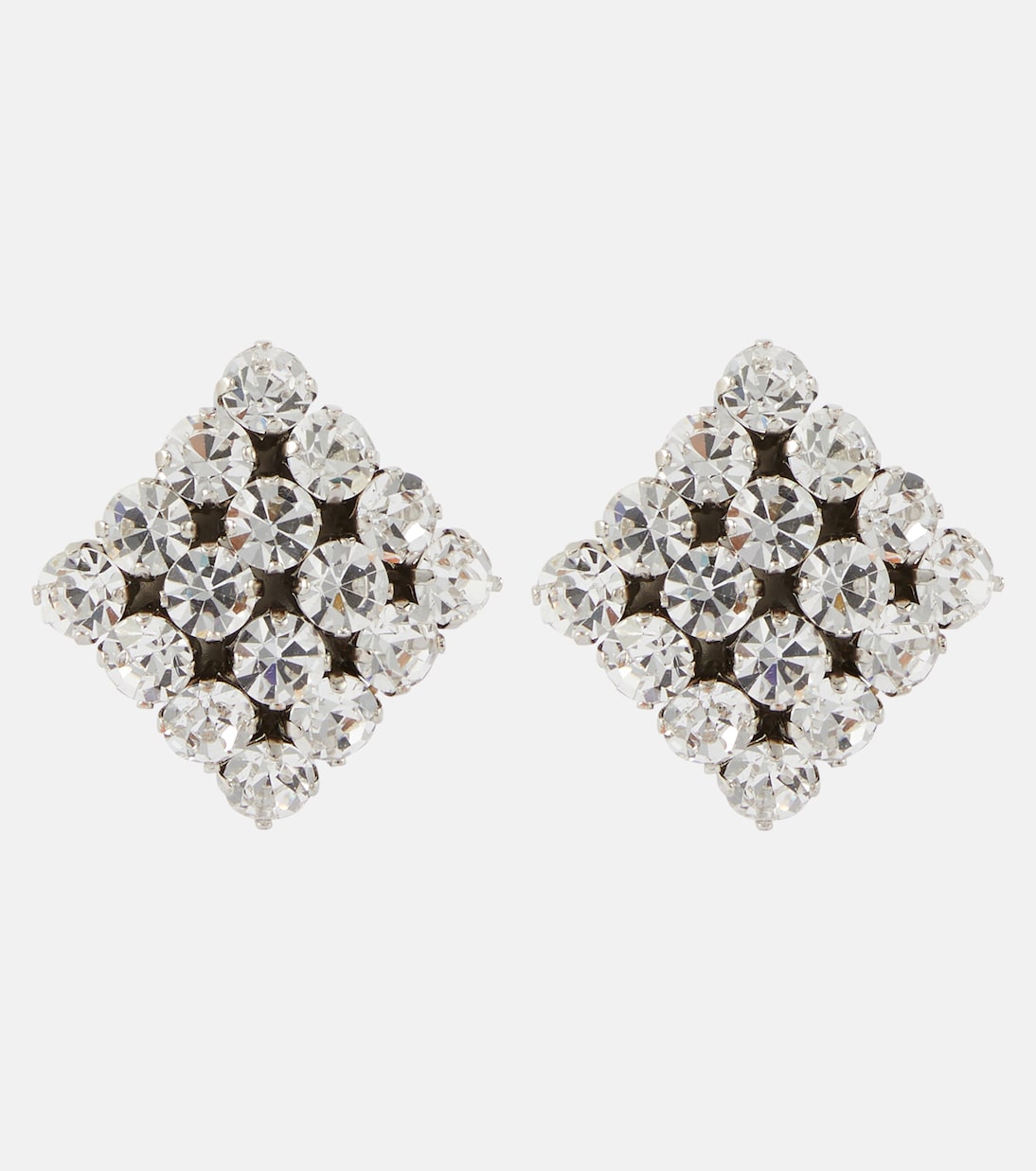 Orecchini a clip con cristalli | Alessandra Rich
