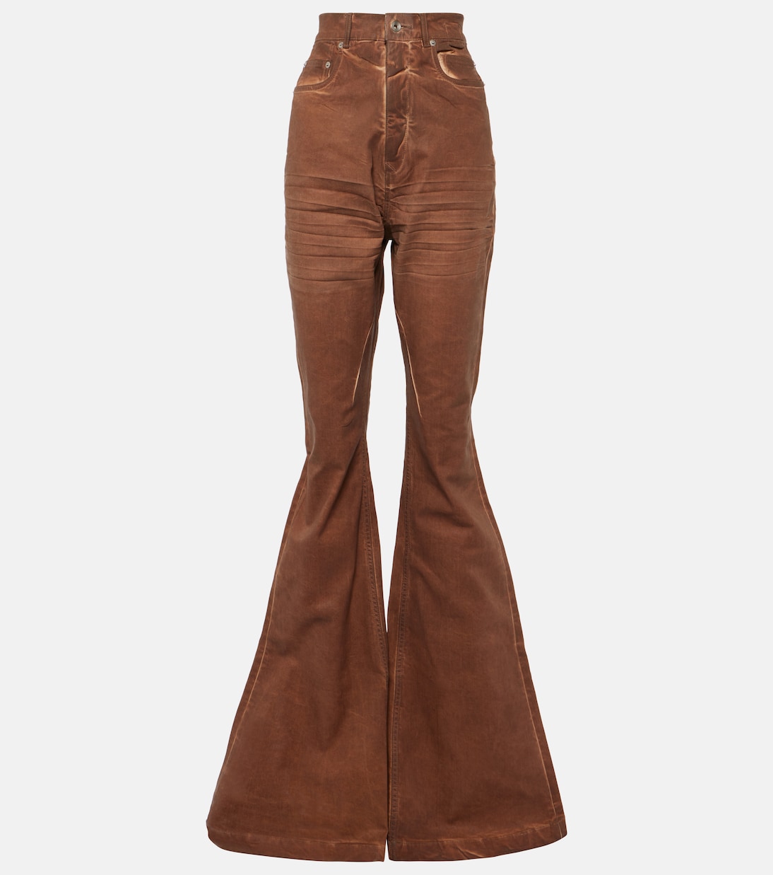 Jeans flared a vita alta | Rick Owens