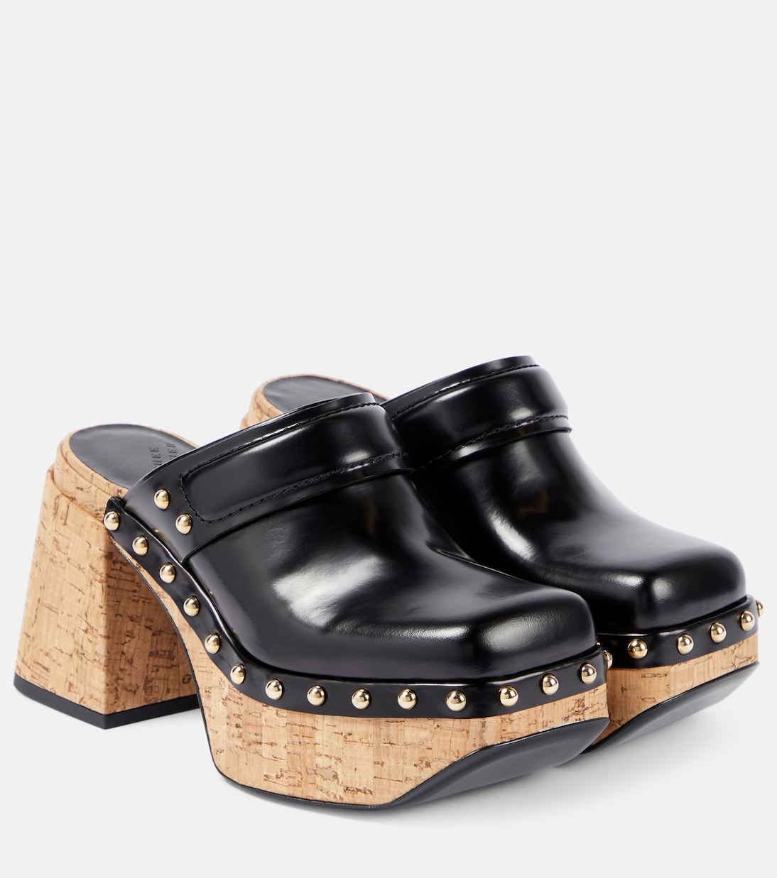 Clogs Cork Contrast aus Leder | Dorothee Schumacher
