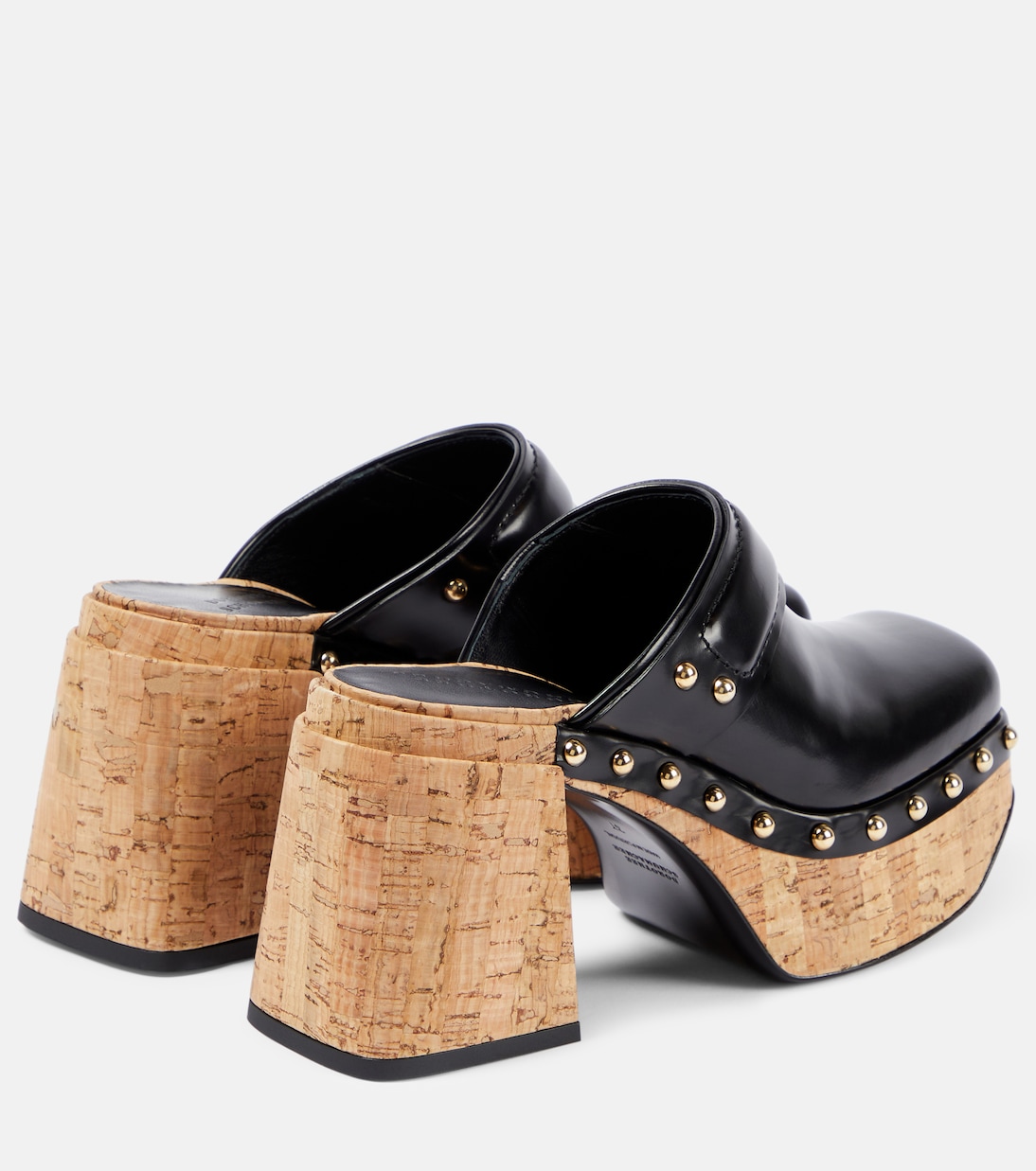 Clogs Cork Contrast aus Leder | Dorothee Schumacher