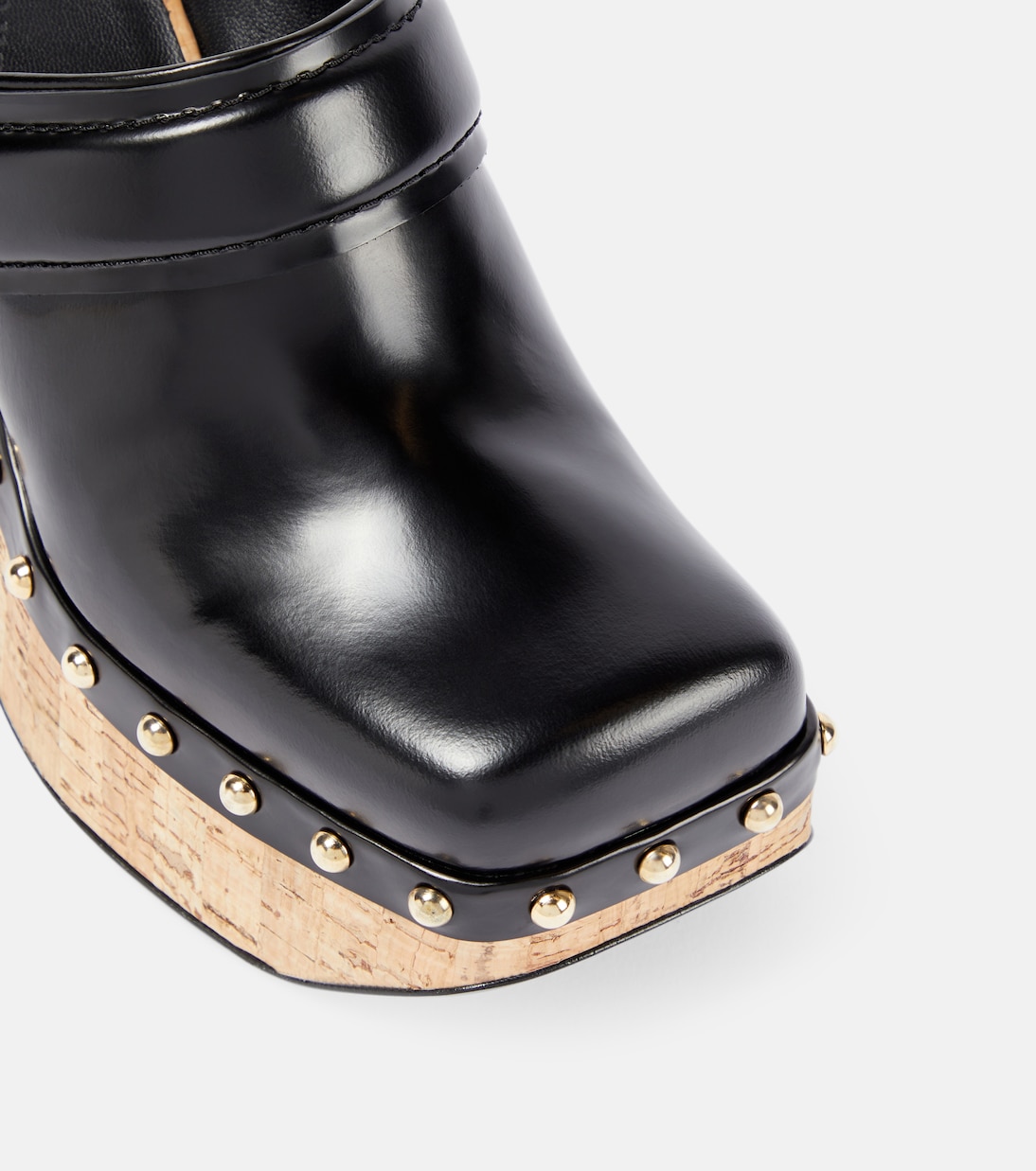 Clogs Cork Contrast aus Leder | Dorothee Schumacher
