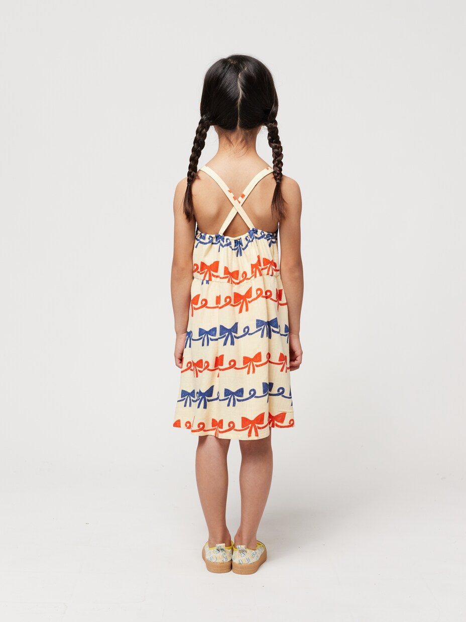 Abito Ribbon Bow con volant | Bobo Choses