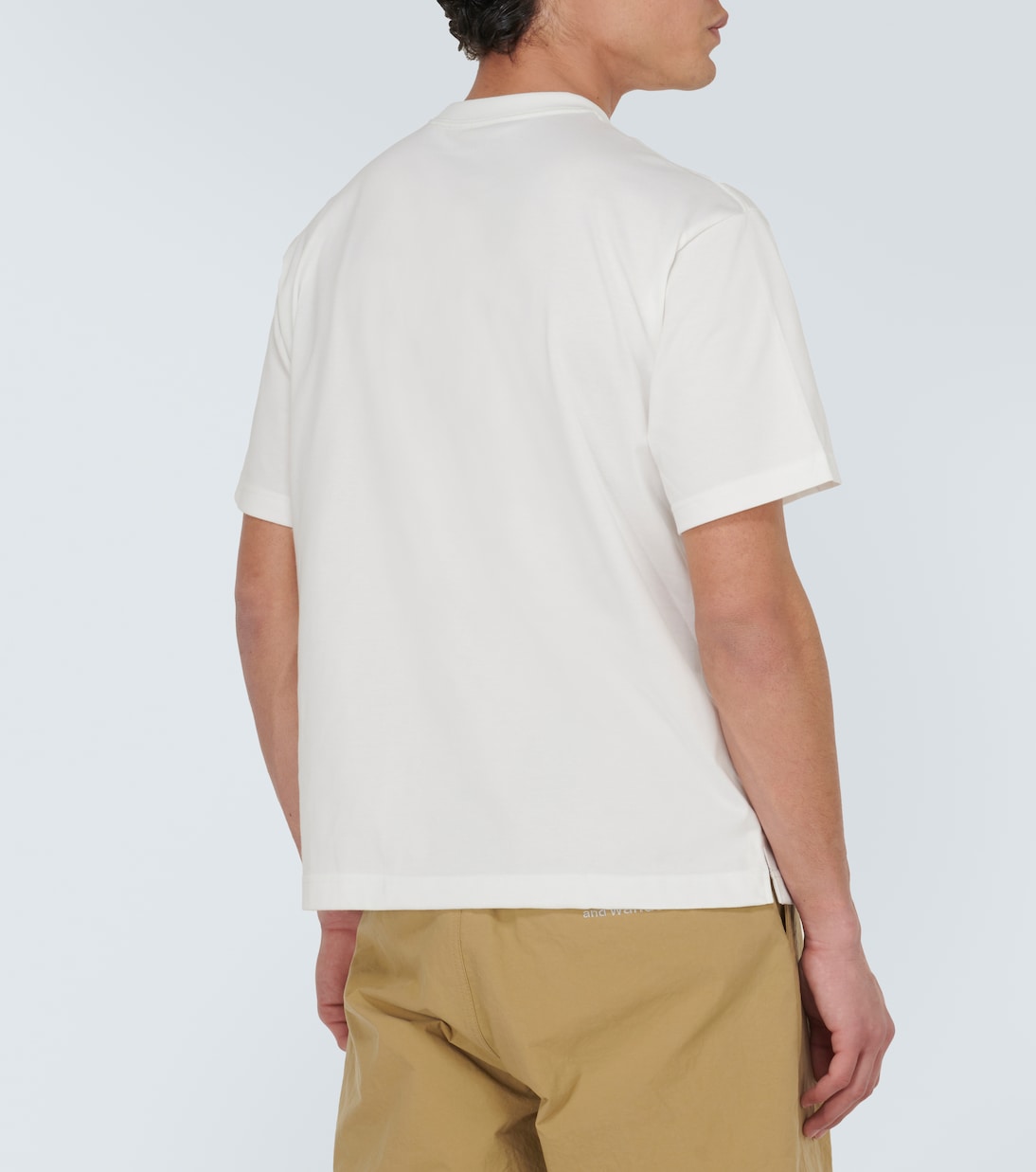Camiseta de jersey con bolsillo | And Wander
