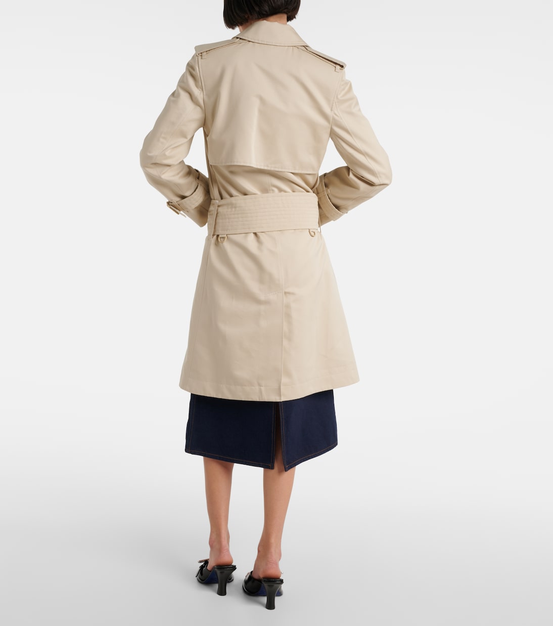 Trenchcoat aus Baumwolle und Seide | Burberry