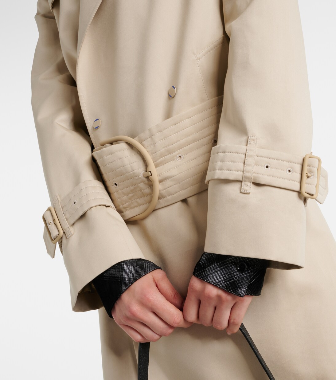 Trenchcoat aus Baumwolle und Seide | Burberry