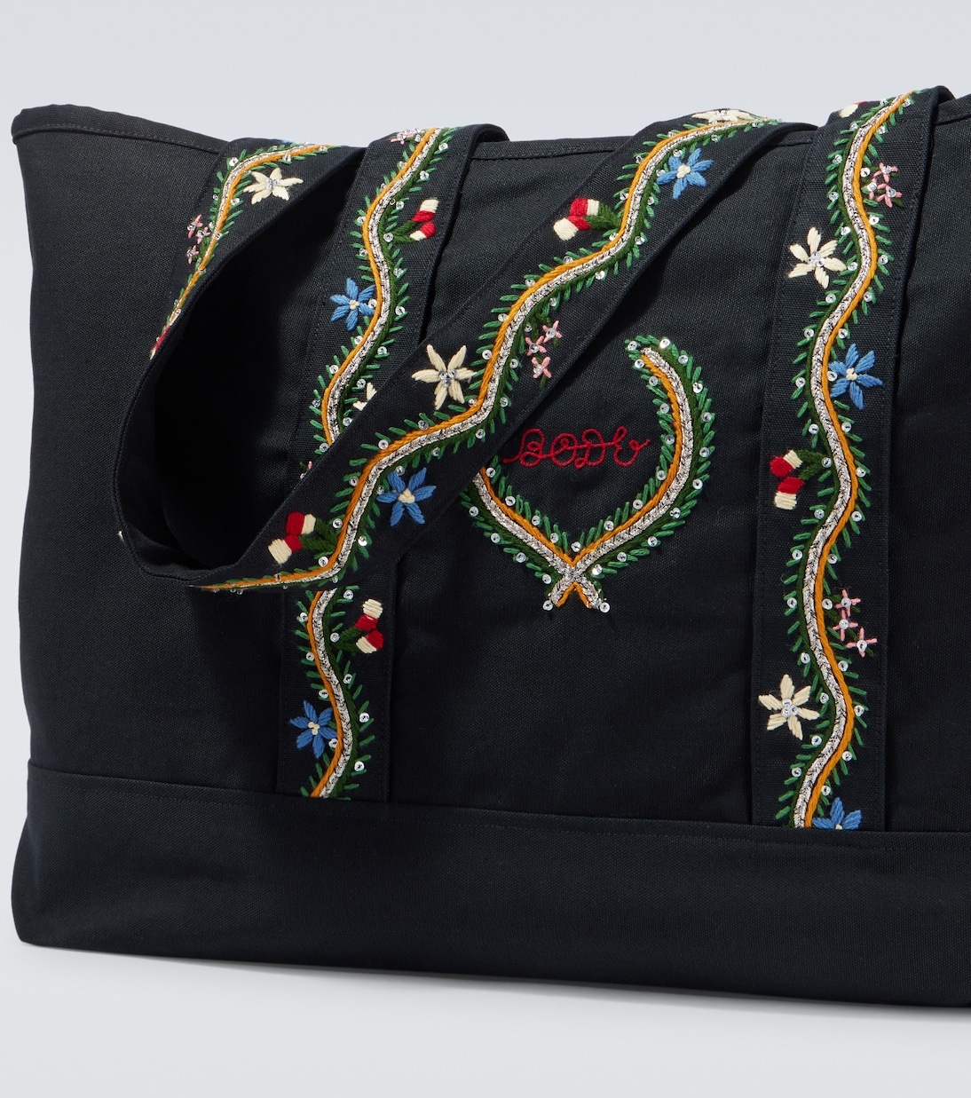 Alpineflower sequined tote bag | Bode
