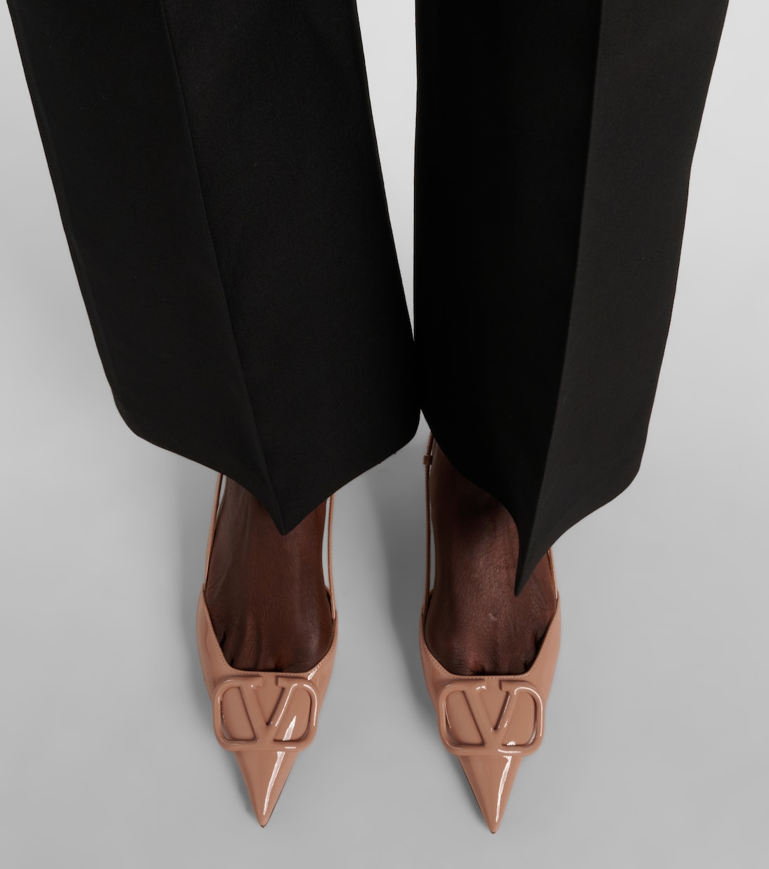 Escarpins VLogo Signature en cuir verni | Valentino Garavani