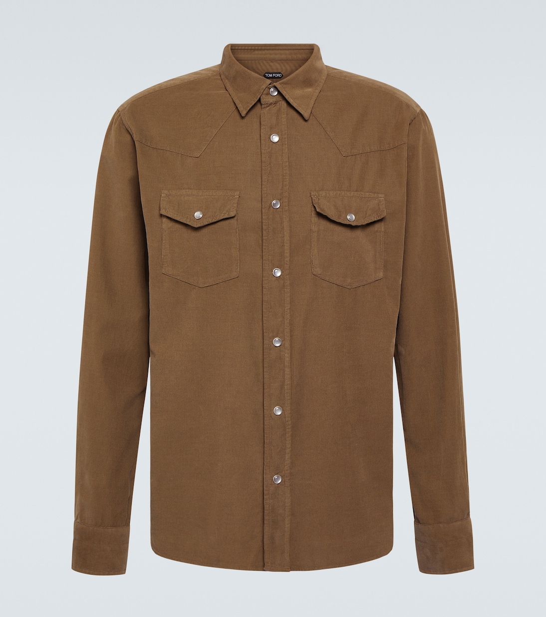 Camisa western de pana de algodón | Tom Ford