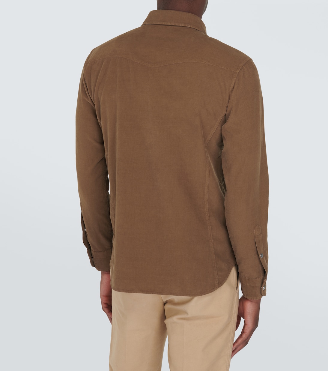 Camisa western de pana de algodón | Tom Ford