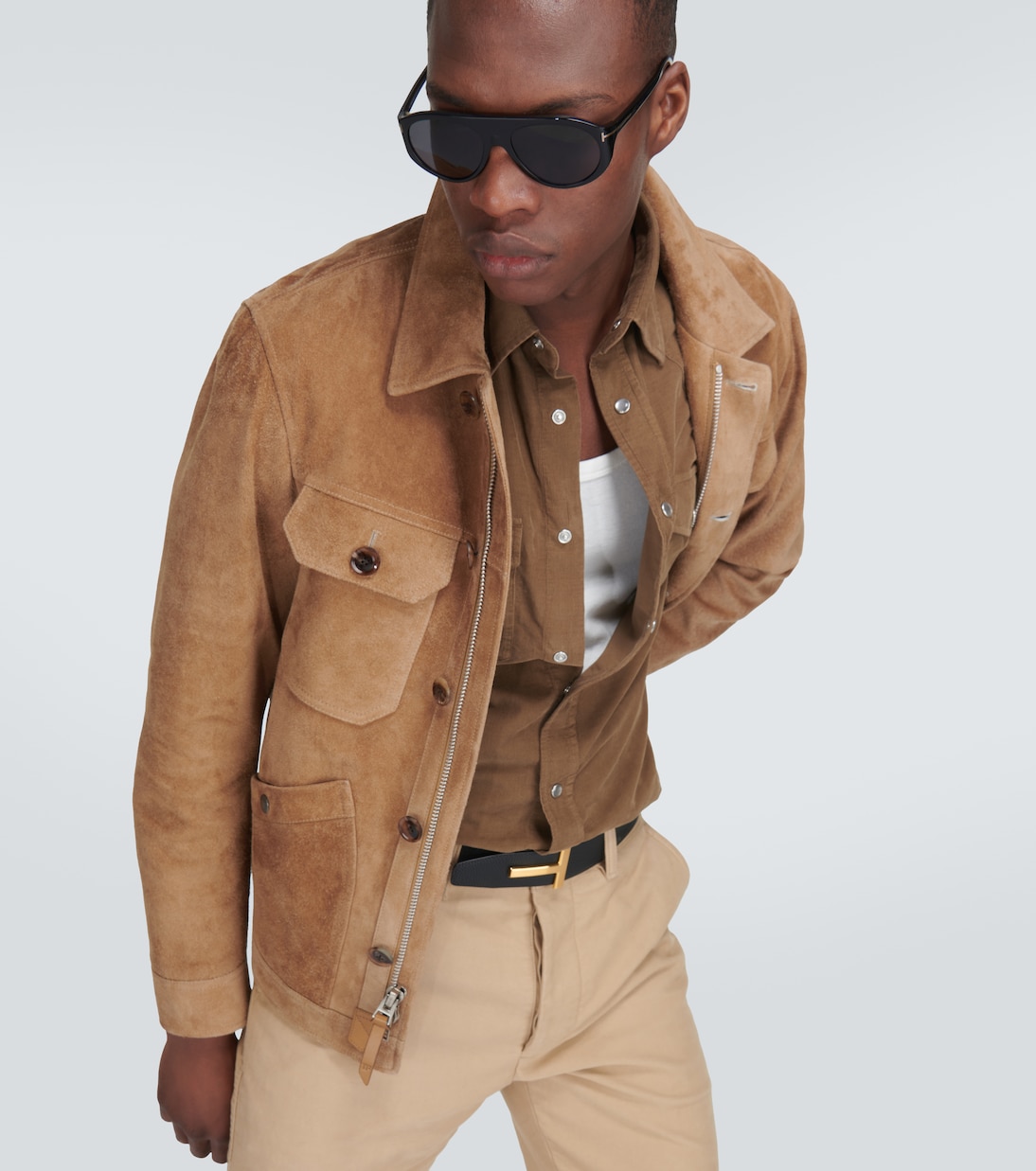Camisa western de pana de algodón | Tom Ford
