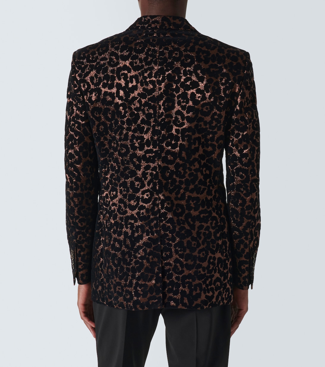 Atticus leopard-print tuxedo jacket | Tom Ford