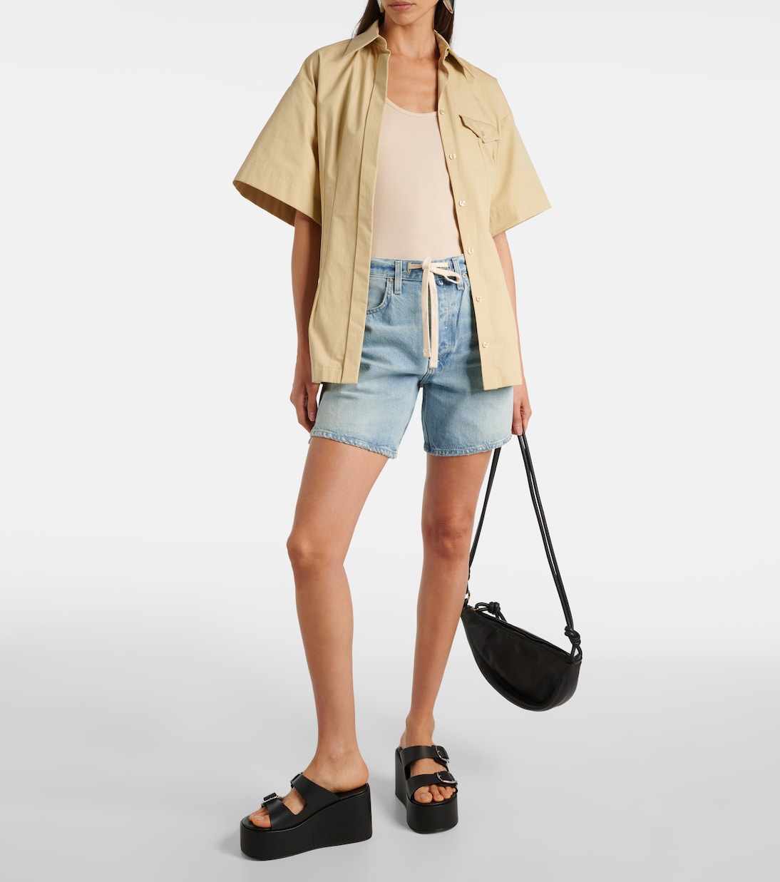 Shorts di jeans Brynn a vita alta | Citizens of Humanity