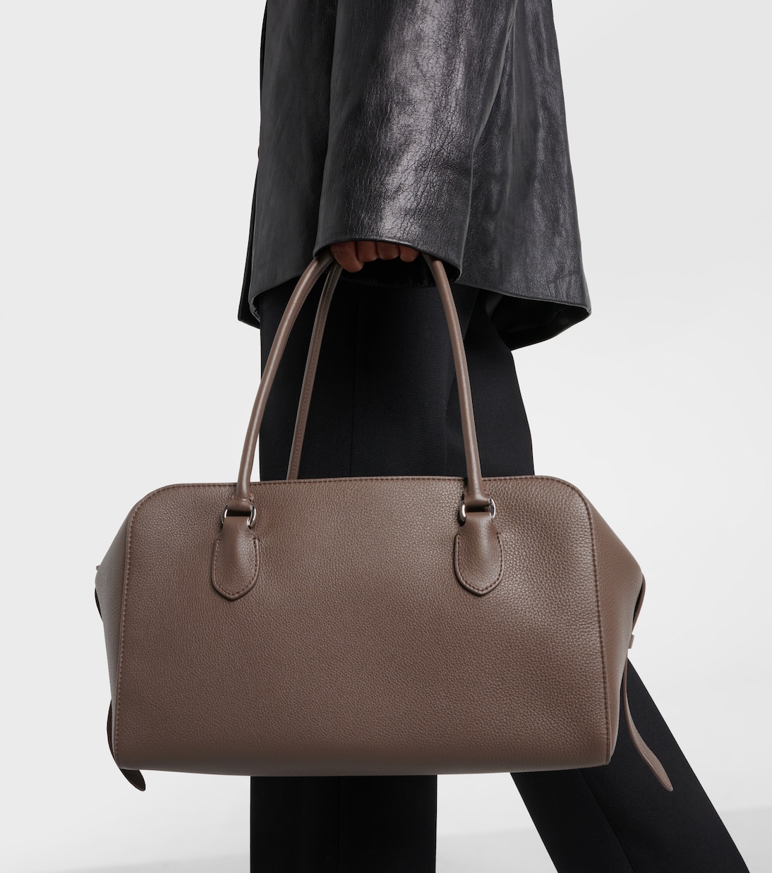 Borsa da viaggio E/W in pelle | The Row