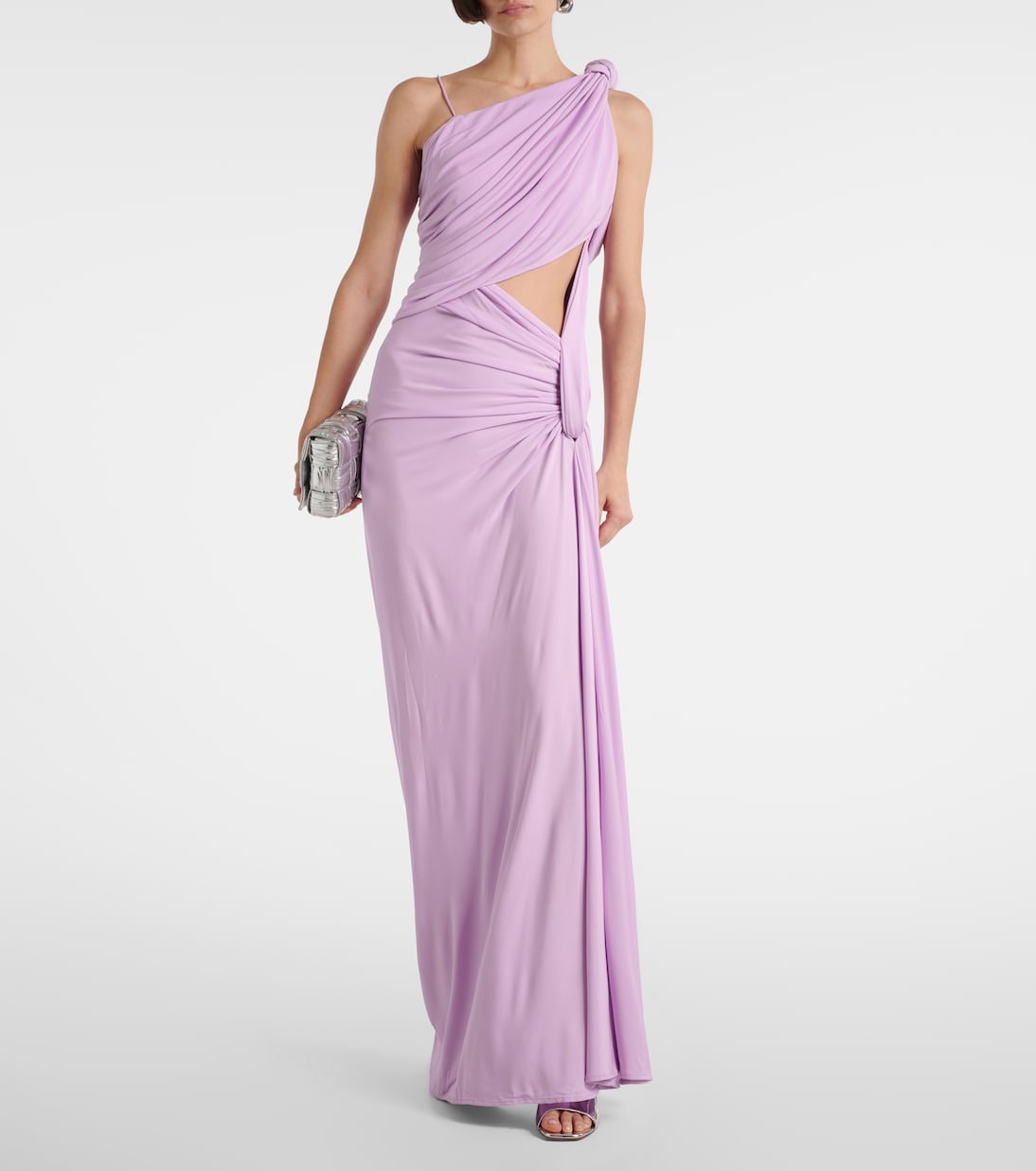 Twisted Lever jersey maxi dress | Christopher Esber