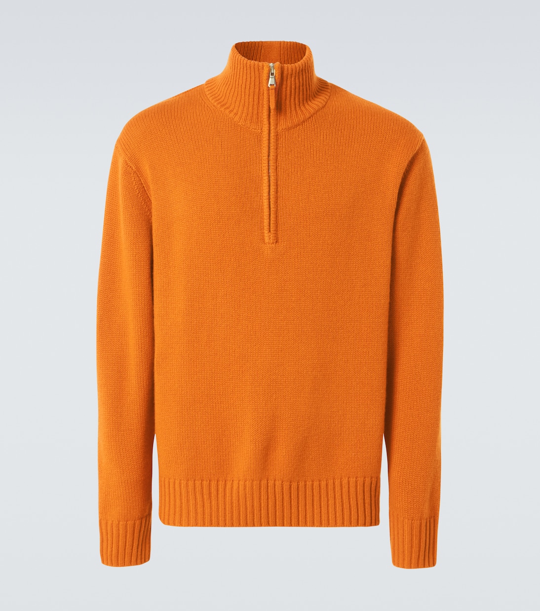 Jersey de cachemir con media cremallera | Allude