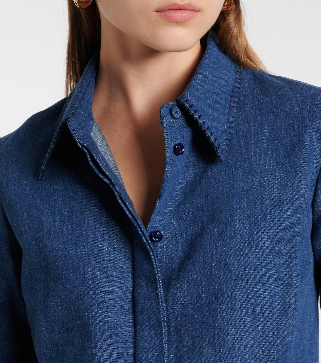 Cruz cotton and linen shirt | Gabriela Hearst