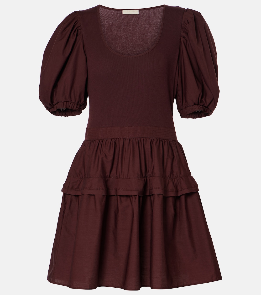 Vestido corto Tilda de mezcla de algodón | Ulla Johnson