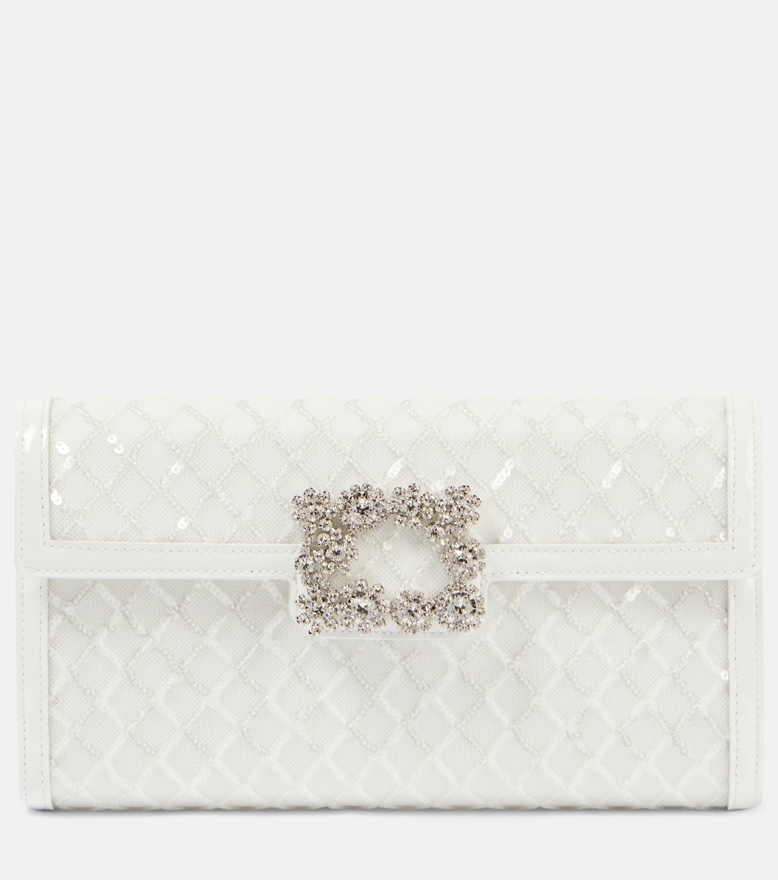 Efflorescence sequined clutch | Roger Vivier