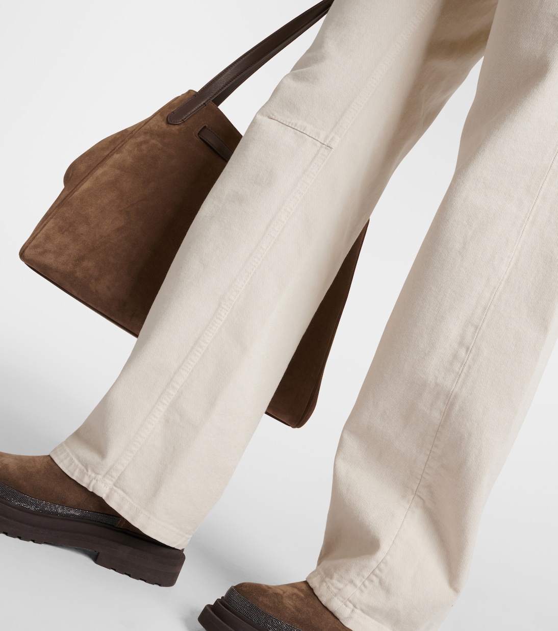 Jeans regular a vita media | Brunello Cucinelli