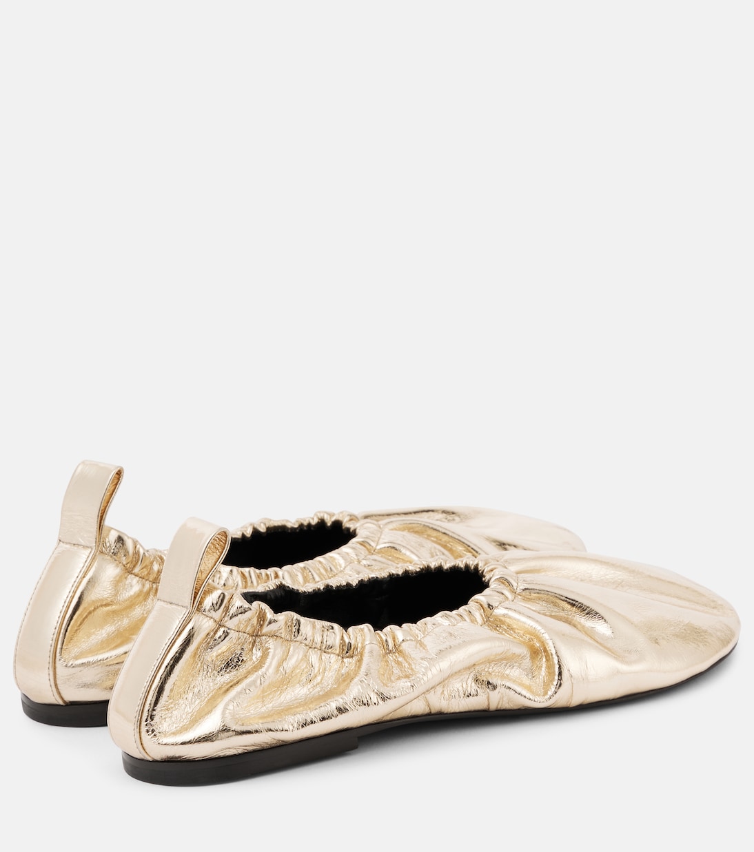 Ballerine in pelle metallizzata | Jil Sander