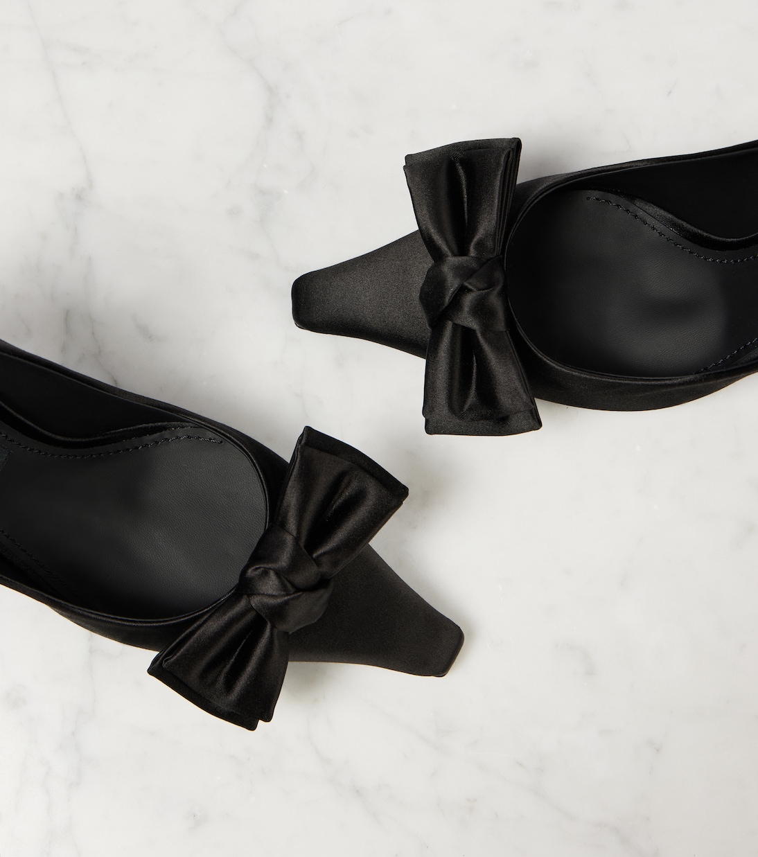 Pumps in raso con fiocco | Dolce&Gabbana