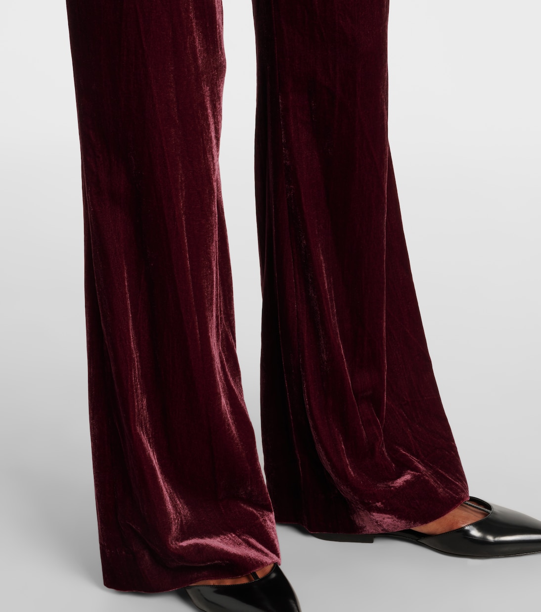 Pantalon évasé Lebone en velours | Veronica Beard