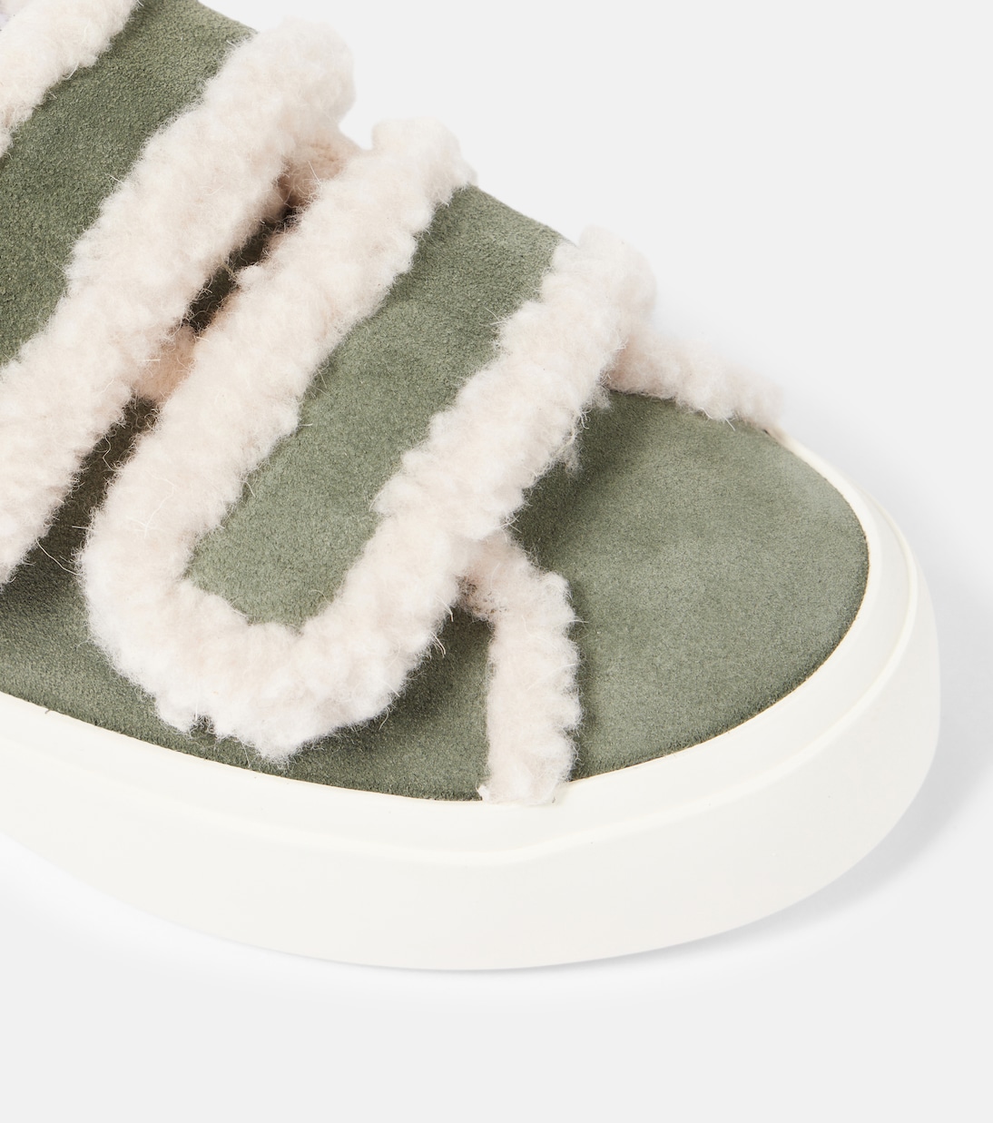 Baskets en daim et shearling | Inuikii
